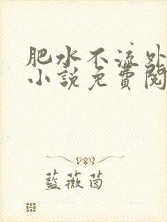 肥水不流外人田小说免费阅读