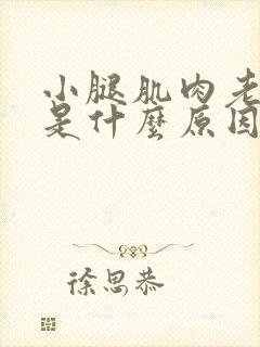 小腿肌肉老是疼是什么原因