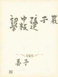 初中孩子严重厌学叛逆