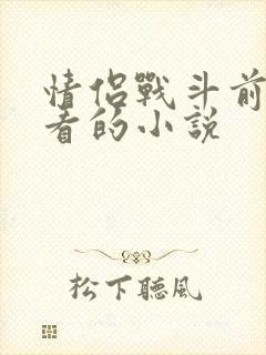 情侣战斗前适合看的小说