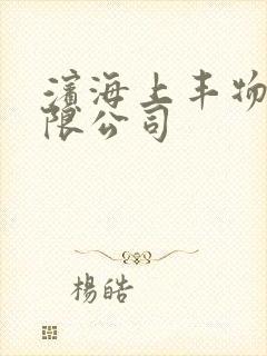 滨海上丰物流有限公司封面