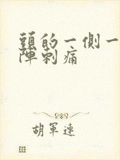 头的一侧一阵一阵刺痛