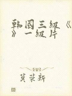 韩国三级《偷窥》一级片封面