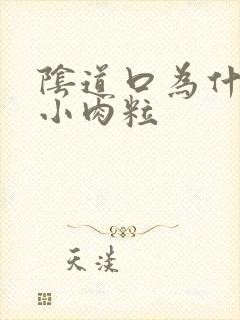 阴道口为什么有小肉粒