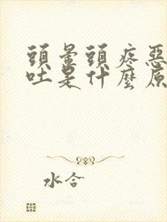 头晕头疼恶心想吐是什么原因造成的