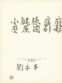 小腿胀痛麻是什么原因引起的