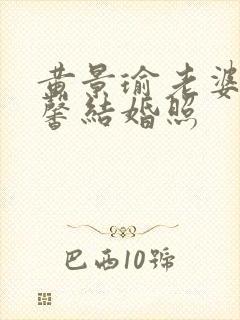 黄景瑜老婆王雨馨结婚照