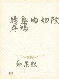 肠息肉切除后会疼吗