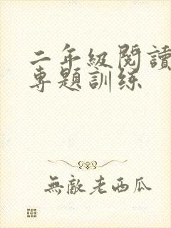 二年级阅读写作专题训练封面