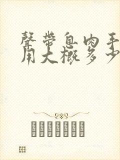 声带息肉手术费用大概多少