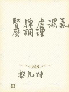 肾脾虚湿气重怎么调理