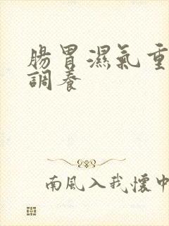 肠胃湿气重怎么调养