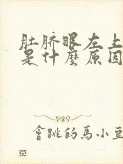 肚脐眼左上侧疼是什么原因女性