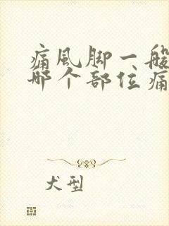 痛风脚一般是在哪个部位痛