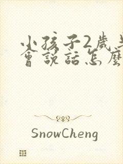 小孩子2岁半不会说话怎么办