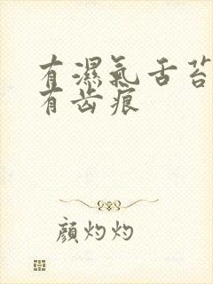 有湿气舌苔白腻有齿痕封面