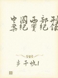 中国西部刑侦大案纪实纪录片无删减