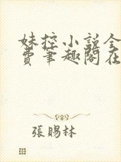 妹控小说全文免费笔趣阁在线阅读