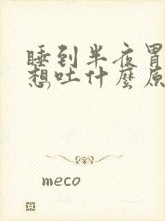 睡到半夜胃难受想吐什么原因