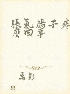 胀气肠子疼是怎么回事封面