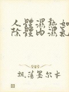 人体湿热如何排除体内湿气