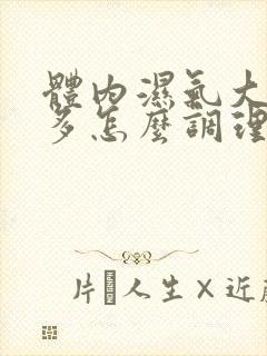 体内湿气大出汗多怎么调理封面