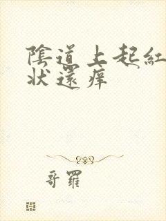 阴道上起红乳头状还痒封面