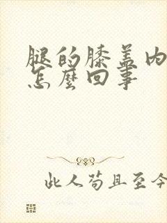 腿的膝盖内侧疼怎么回事