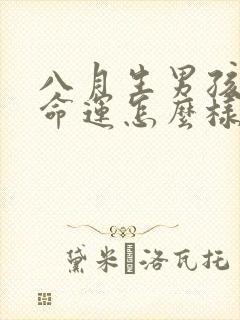 八月生男孩子的命运怎么样封面