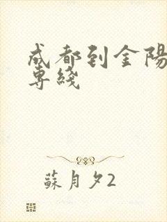 成都到金阳物流专线封面