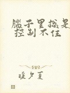 脑子里总是乱想 控制不住