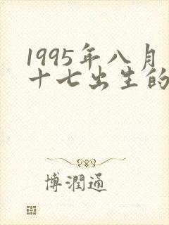 1995年八月十七出生的人是啥命