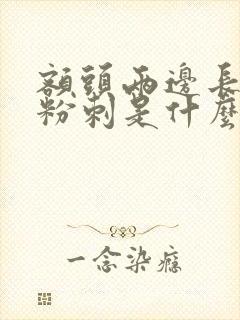 额头两边长闭口粉刺是什么原因封面