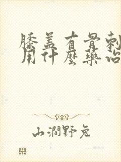 膝盖有骨刺疼痛用什么药治疗