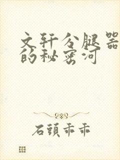 文轩分腿器河马的秘密河封面