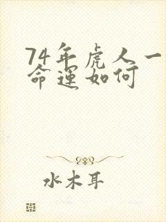 74年虎人一生命运如何封面
