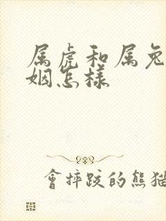 属虎和属兔的婚姻怎样