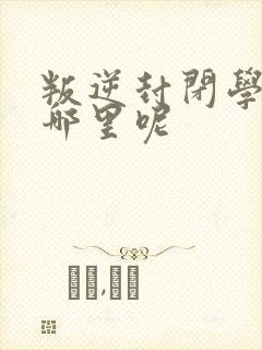 叛逆封闭学校在哪里呢