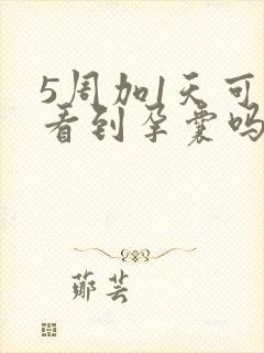 5周加1天可以看到孕囊吗