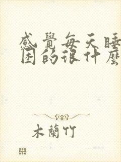 感觉每天睡不醒困的很什么原因