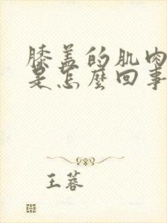 膝盖的肌肉跳动是怎么回事封面