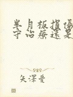 半月板损伤是保守治疗还是手术