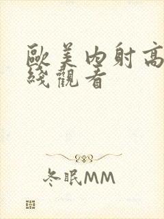 欧美内射高潮在线观看