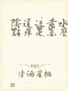 阴道流黄水还有点痒是怎么回事