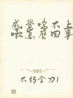 感觉喘不上气咳嗽怎么回事