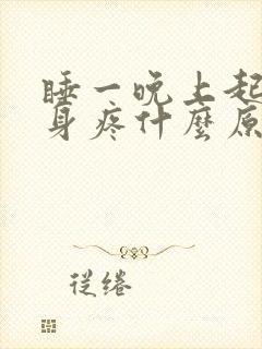 睡一晚上起来浑身疼什么原因封面