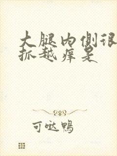 大腿内侧很痒越抓越痒是