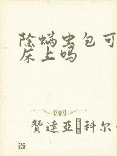 除螨虫包可以放床上吗封面