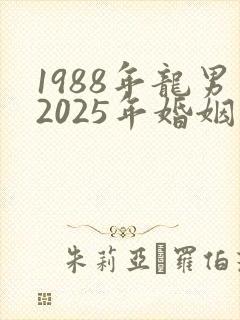 1988年龙男2025年婚姻运势