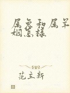 属兔和属羊的婚姻怎样